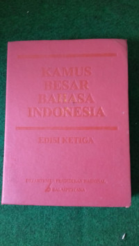 Kamus Besar Bahasa Indonesia 3